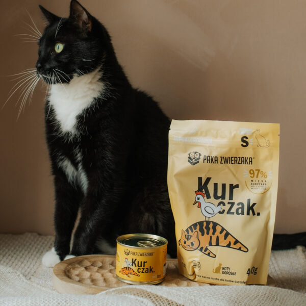 Karma sucha dla kota PAKA ZWIERZAKA kurczak S 1,6 kg