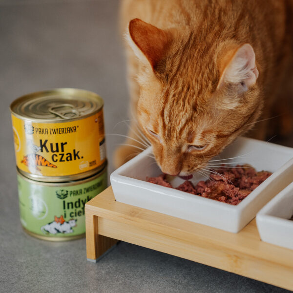 Karma mokra dla kota PAKA ZWIERZAKA kurczak 200 g