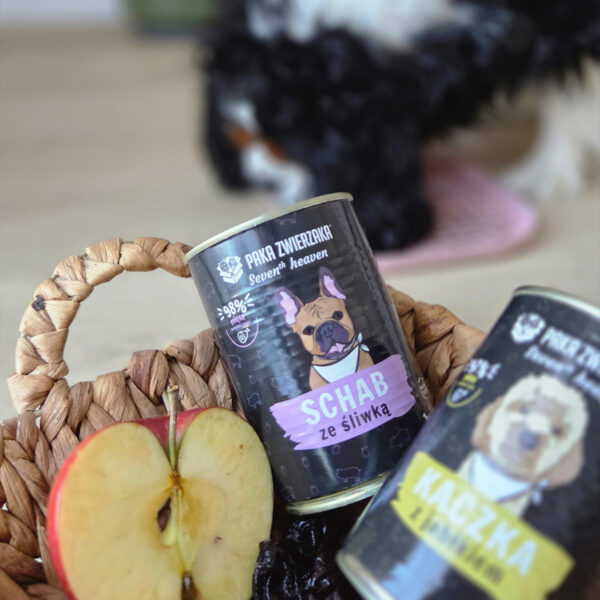 Karma mokra dla psa PAKA ZWIERZAKA Seven’th Heaven schab ze śliwką 400 g