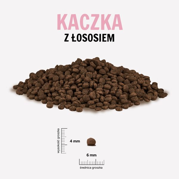Karma sucha dla psa PAKA ZWIERZAKA kaczka z łososiem PUPPY S 9 kg