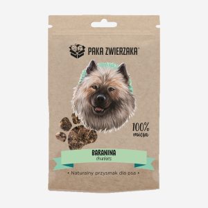 Przysmak dla psa PAKA ZWIERZAKA chunkies baranina 100% 70 g