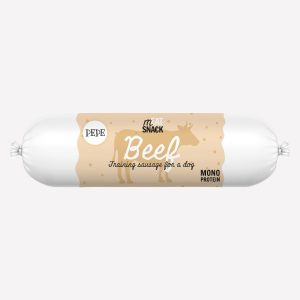 Przysmak dla psa PEPE beef kiełbaska wołowina 200 g
