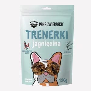 Trenerki dla psa PAKA ZWIERZAKA jagnięcina 120 g