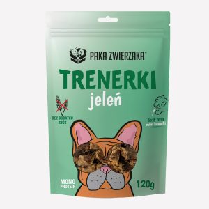 Trenerki dla psa PAKA ZWIERZAKA jeleń 120 g