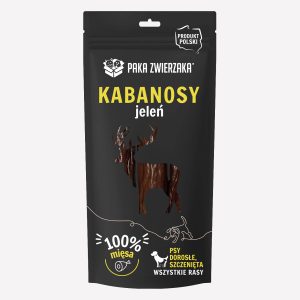 Przysmak dla psa PAKA ZWIERZAKA kabanosy jeleń 3 szt. 80 g