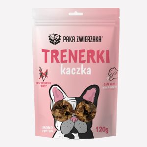 Trenerki dla psa PAKA ZWIERZAKA kaczka 120 g