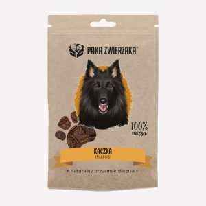 Przysmak dla psa PAKA ZWIERZAKA chunkies kaczka 100% 70 g