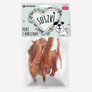 Przysmak dla psa PAKA ZWIERZAKA SUSZKI pierś z kurczaka 100 g