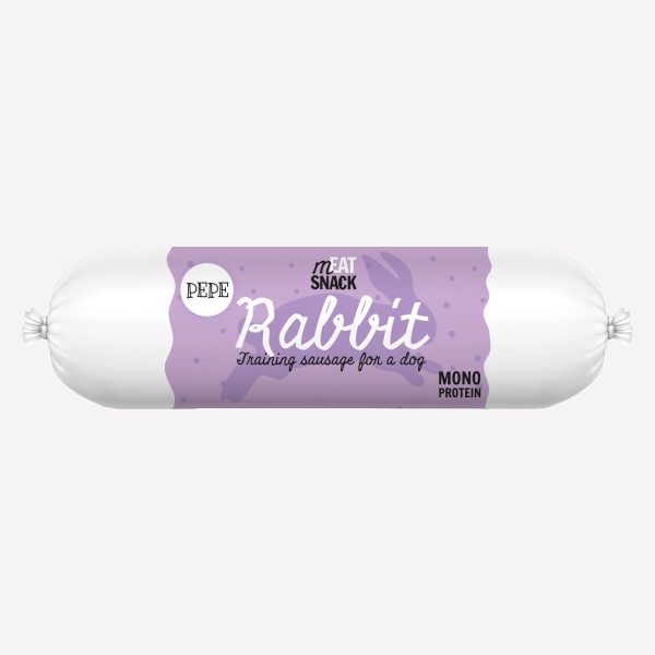 Przysmak dla psa PEPE rabbit kiełbaska królik 200 g
