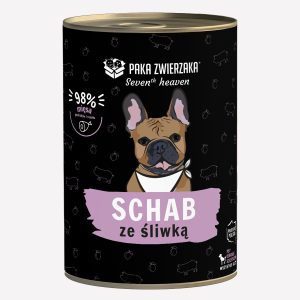 Karma mokra dla psa PAKA ZWIERZAKA Seven’th Heaven schab ze śliwką 400 g