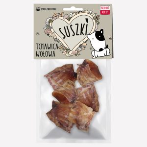 Gryzak dla psa PAKA ZWIERZAKA SUSZKI tchawica wołowa 100 g