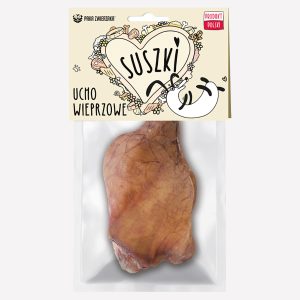 Gryzak dla psa PAKA ZWIERZAKA SUSZKI ucho wieprzowe 1 szt.