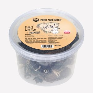 Gryzak dla psa PAKA ZWIERZAKA SUSZKI żwacz wołowy wiaderko 800 g