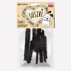 Gryzak dla psa PAKA ZWIERZAKA SUSZKI żwacz wołowy 100 g