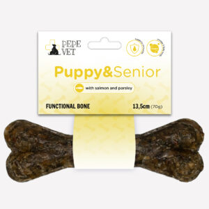 Kość funkcjonalna PEPE VET PUPPY & SENIOR 13,5cm