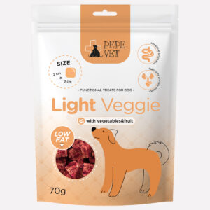 Przysmak PEPE VET Light Veggie 70g