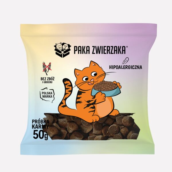 Próbka karmy suchej KOT Indyk i pstrąg "S" 50g