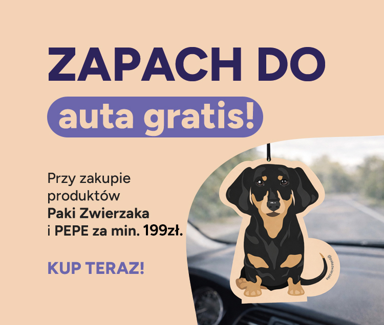 karma sucha i mokra zapach do auta pakazwierzaka gratis