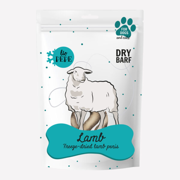 Przysmak dla psa i kota Lio PEPE Lamb penis penis jagnięcy 60 g