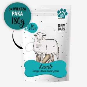Przysmak dla psa i kota Lio PEPE Lamb penis penis jagnięcy 180 g
